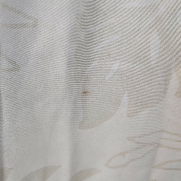 Tommy Bahama Mens Medium Silk Casual Tan Button Up Shirt Size M - Picture 7 of 10